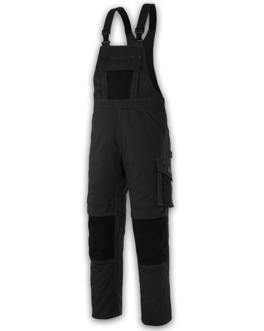 Fekete kantáros munkaruha